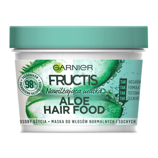 

Увлажняющая маска для волос, 390 мл Fructis, Aloe Hair Food, Garnier