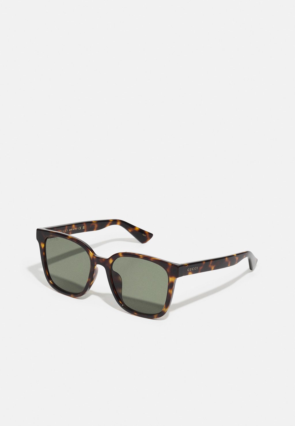 Солнцезащитные очки Unisex Gucci, цвет havana/green