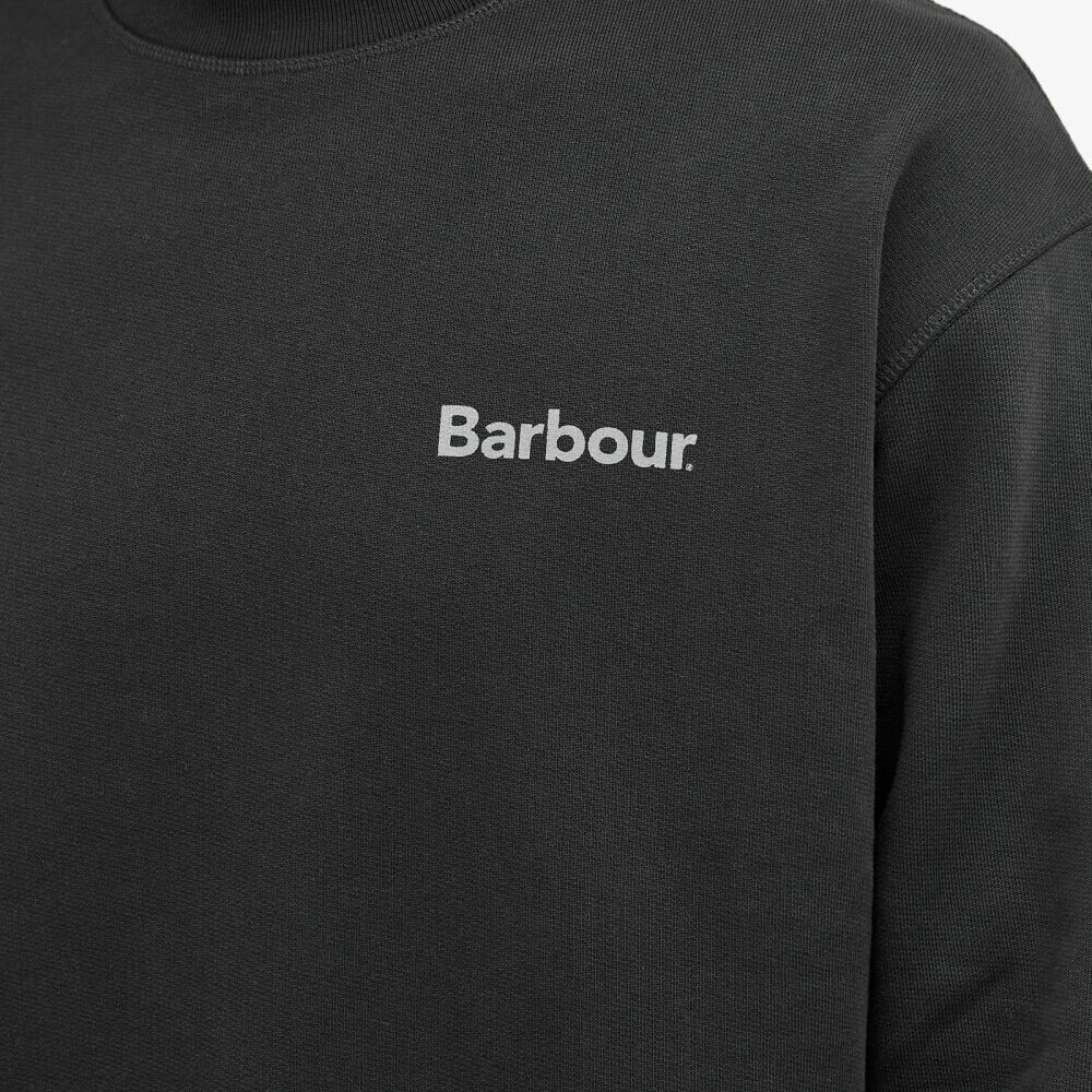 

Толстовка Barbour OS Николас с круглым вырезом, черный
