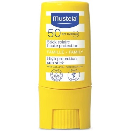 

Солнцезащитный стик высокой защиты семейства Spf50, 9 мл, Mustela