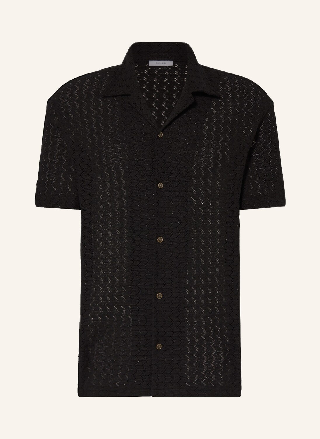 

Рубашка REISS SCORPIOS Regular Fit, черный
