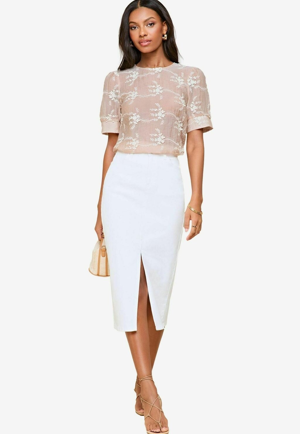 

Блуза SHORT SLEEVE REGULAR FIT Lipsy, розовый
