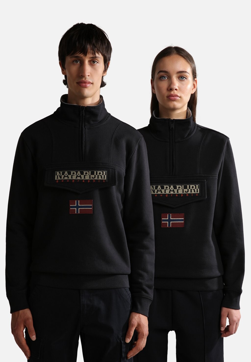 

Толстовка BURGEE ZIP Napapijri, черный