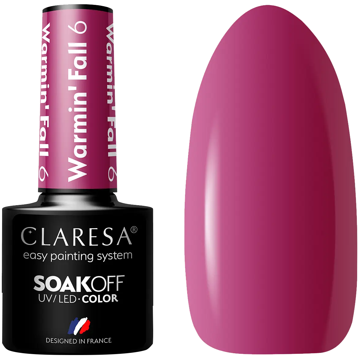 

Гибридный лак 6 Claresa Warmin' Fall, 5 гр