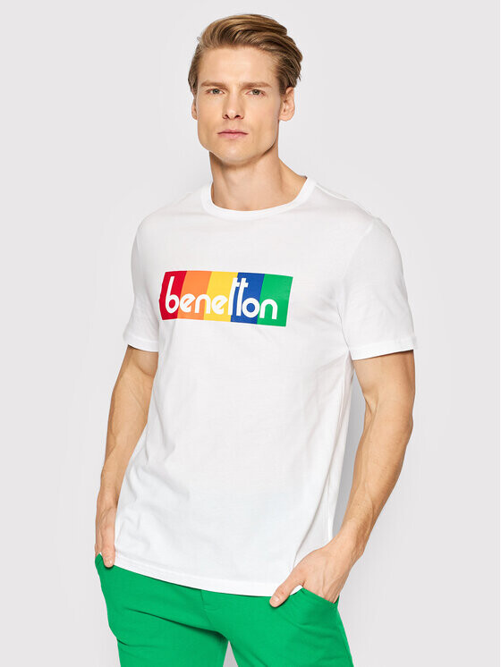 

Футболка стандартного кроя United Colors Of Benetton, белый