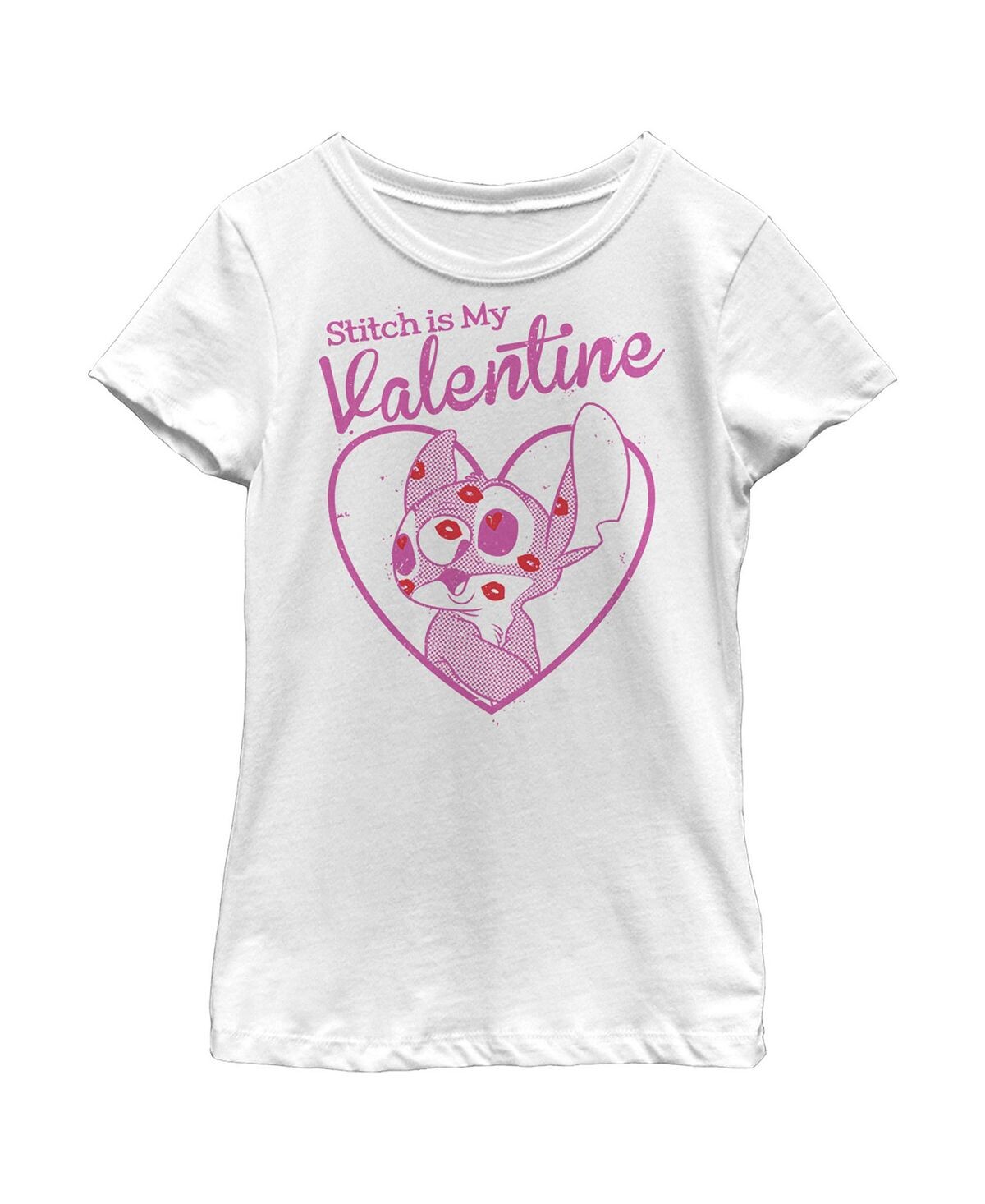 

Детская футболка Lilo & Stitch Stitch Is My Valentine для девочек Disney