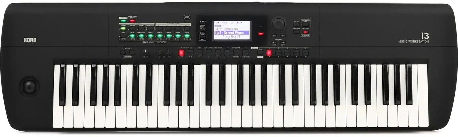 

Клавиатура Korg i3 Arranger — матовый черный