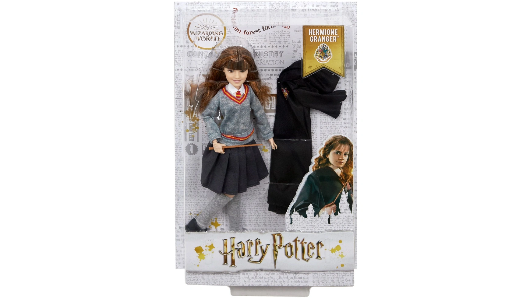 Гарри поттер и тайная комната, кукла гермиона грейнджер Mattel гермиона гарри поттер и тайная комната мини фигурка hermione chamber of secrets