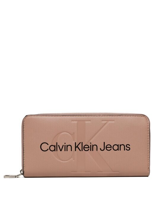 

Большой женский кошелек Calvin Klein, розовый