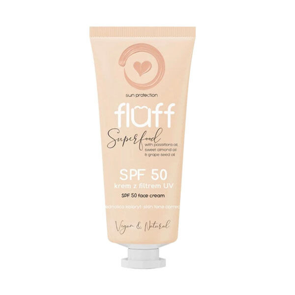 

Вечерний крем для тона кожи spf50 Fluff Sun Protection, 50 мл