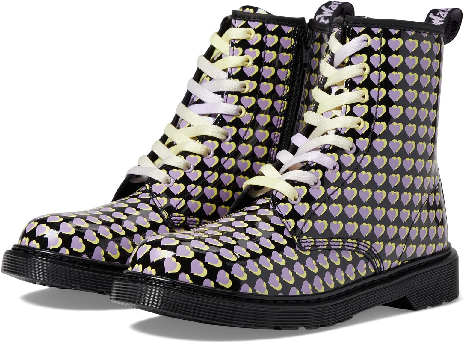 Ботинки на шнуровке 1460 Lace Up Fashion Boot Dr. Martens, цвет Heart Overlay Patent Lamper dr martens 1460 patent lamper
