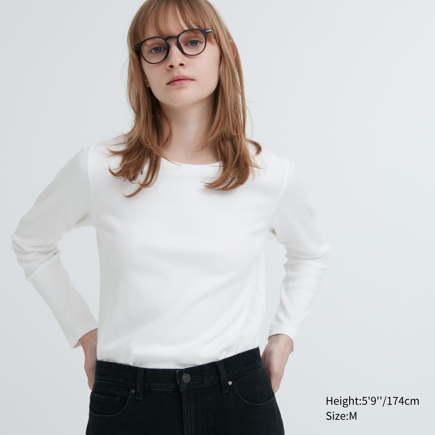 

Футболка Uniqlo из эластичного хлопка, белый