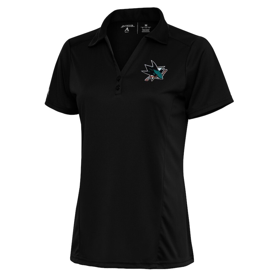 

Поло с коротким рукавом Antigua San Jose Sharks, черный