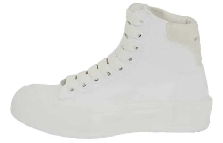 

Alexander McQueen Wmns Высокие спортивные туфли белые