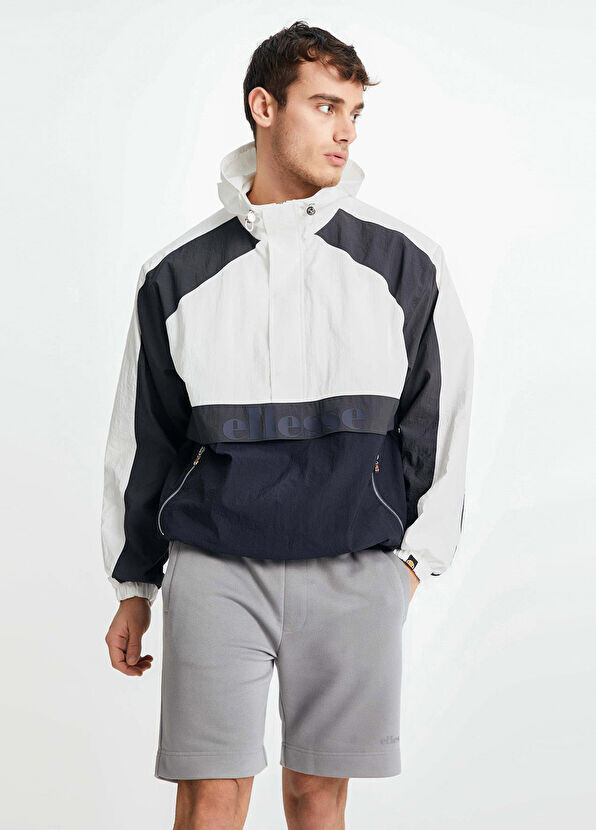 

Em170-Куртка мужская спортивная на молнии Ellesse, белый