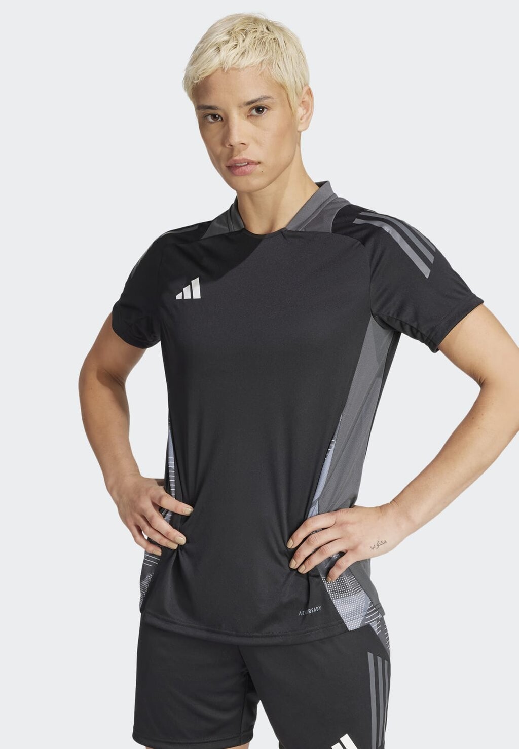 

Футболка с принтом TIRO24 COMPETITION TRAINING adidas Performance, цвет black team dark grey