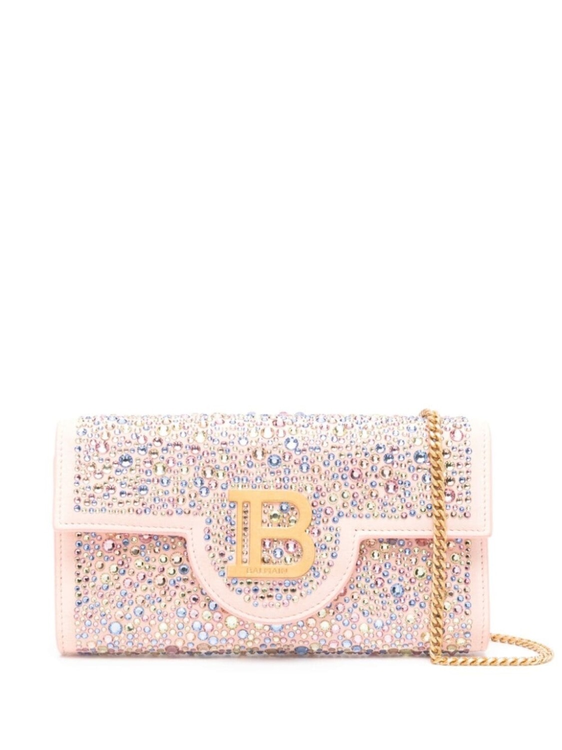 

Balmain клатч B-Buzz, розовый