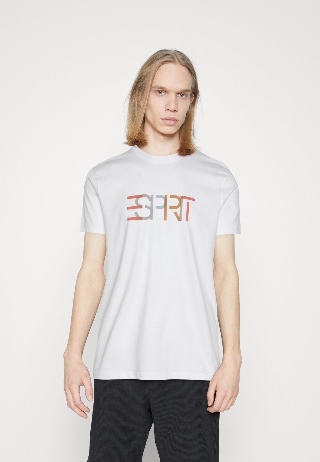 

Футболка с принтом Esprit, белый