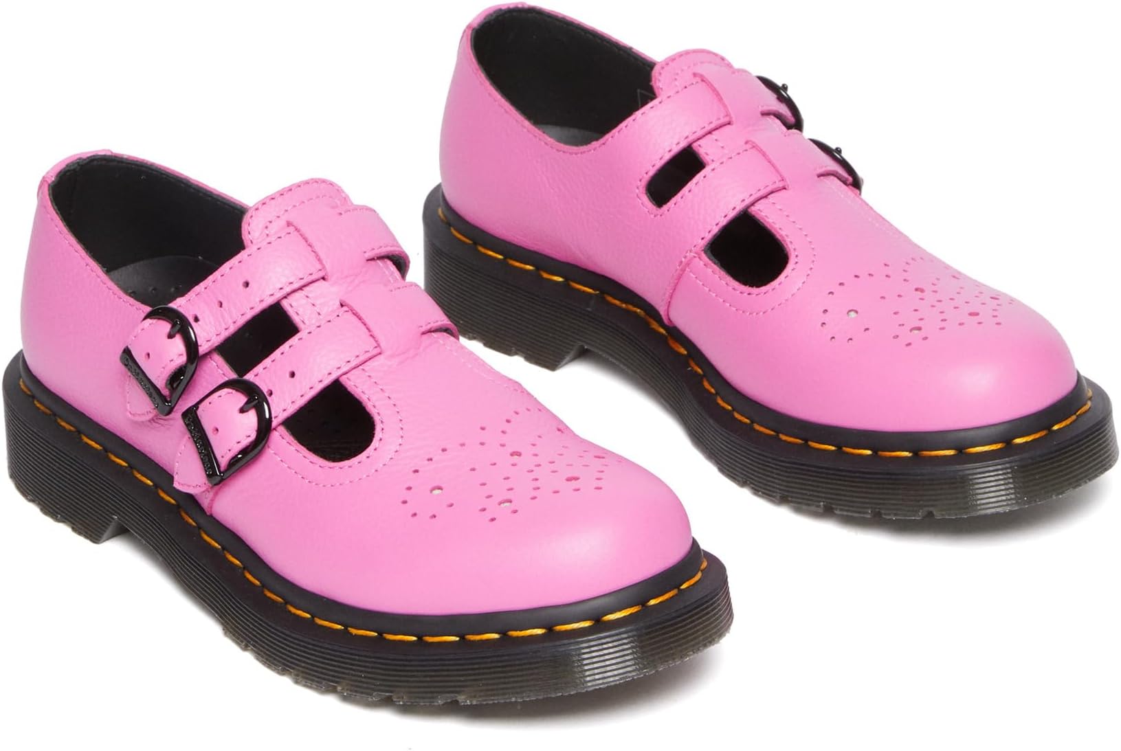 Лоферы 8065 Mary Jane Dr. Martens, цвет Thrift Pink