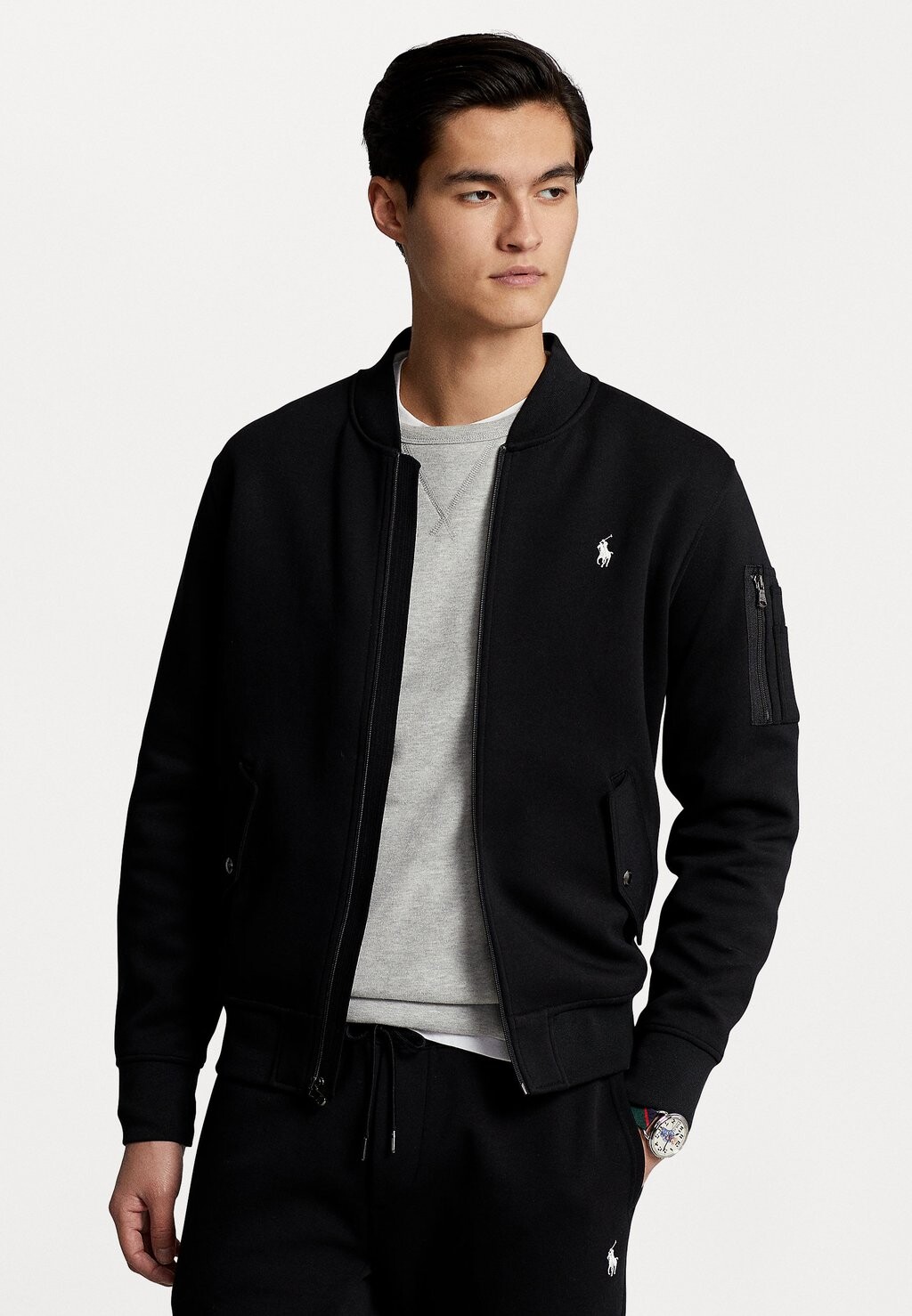 

Толстовка на молнии Polo Ralph Lauren, черный