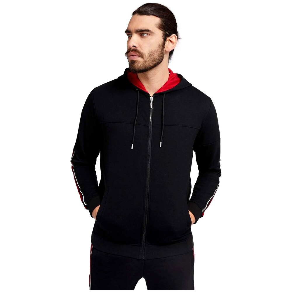 

Толстовка Guess Jerrod Full Zip, черный