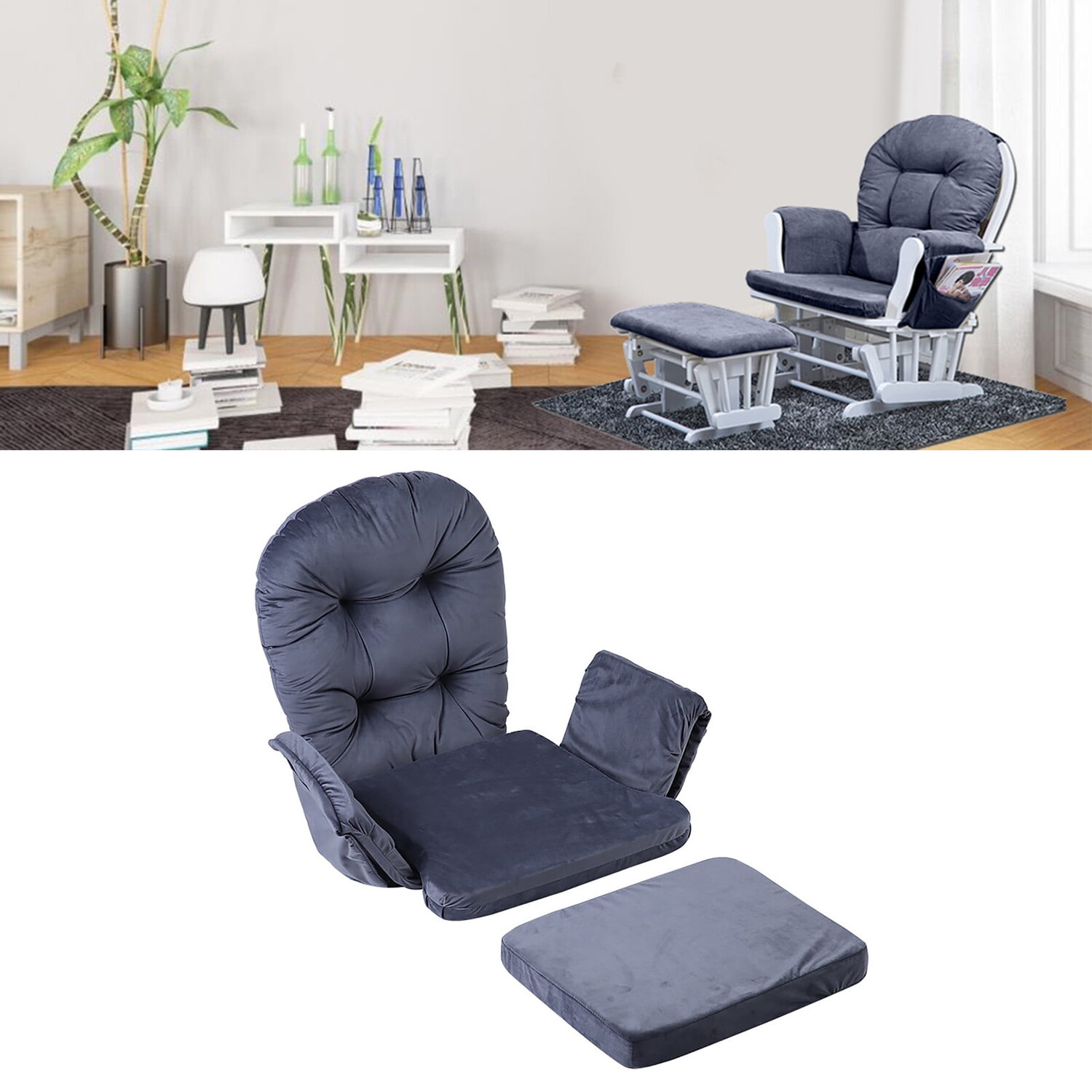 

Подушка для стула LHCER Relax, серый