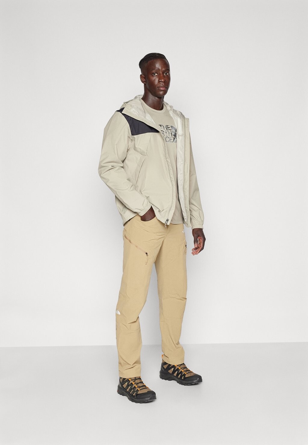

Жесткая куртка ANTORA JACKET The North Face, серый