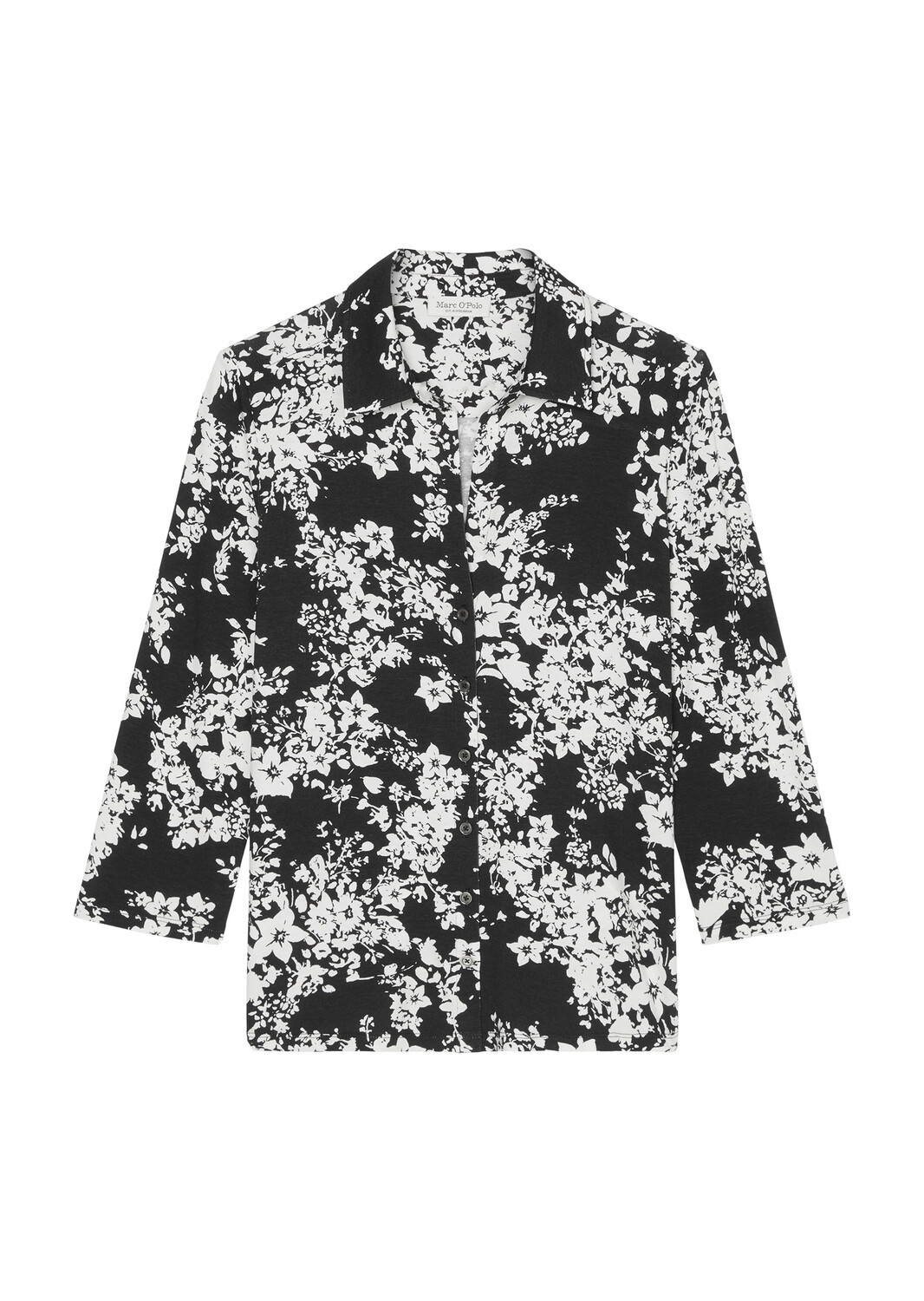 

Рубашка Marc O'Polo Jersey Print Bluse regular, цвет multi