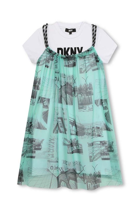 DKNY Детское платье, зеленый