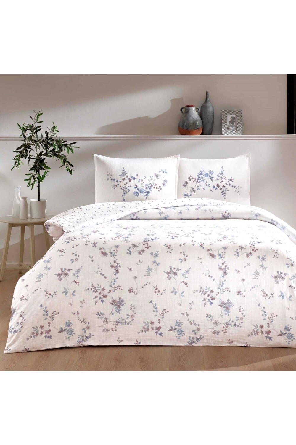 

Комплект пододеяльников Linens Amorous двойной, синий