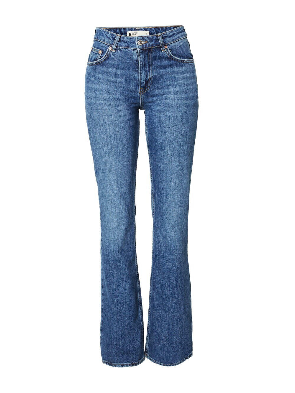 

Расклешенные джинсы Gina Tricot, синий