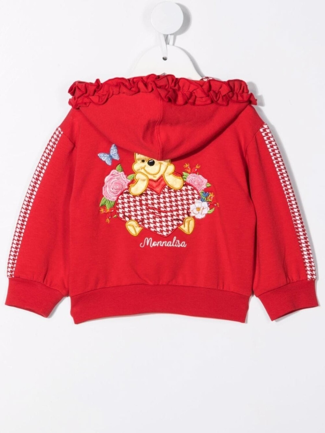 

Monnalisa худи Winnie the Pooh с аппликацией, красный