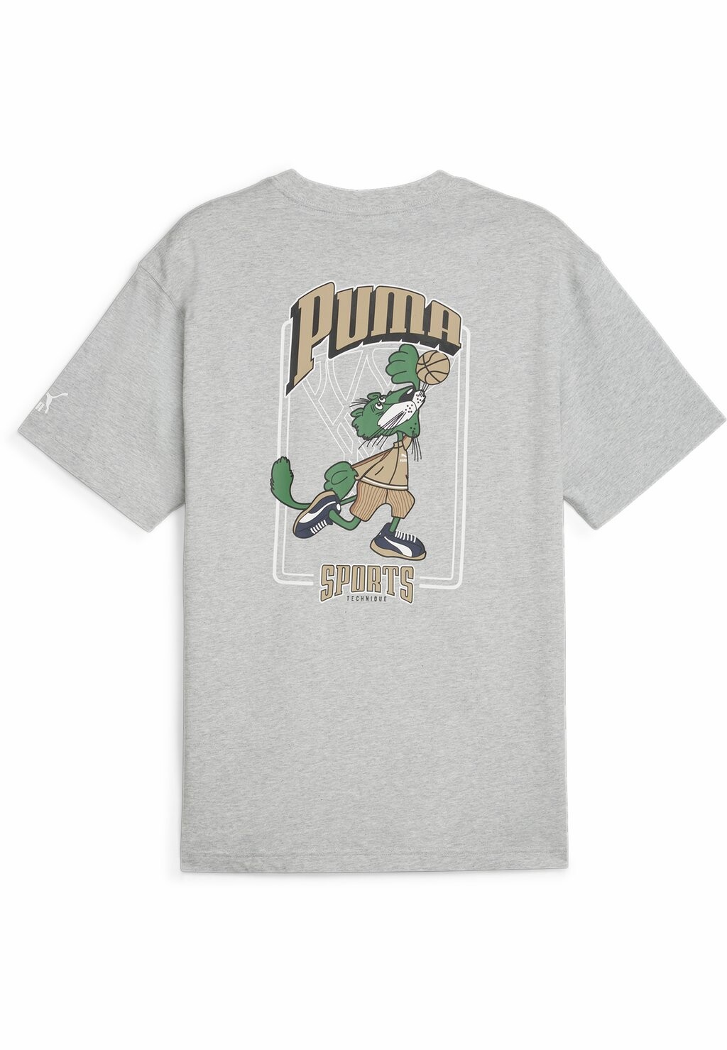 

Футболка с принтом Team Grafik Puma, серый