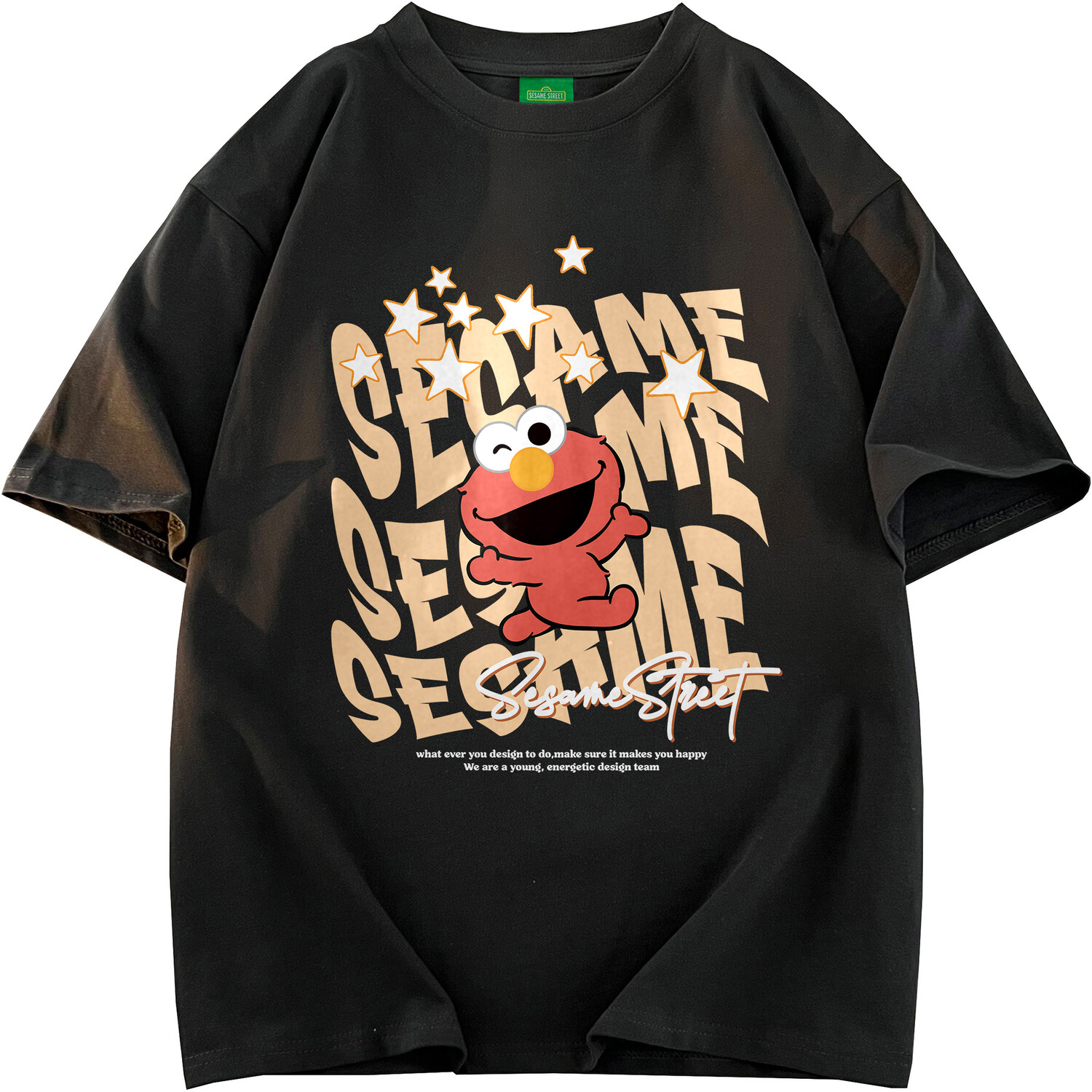 

Футболка унисекс Sesame Street, темно-синий