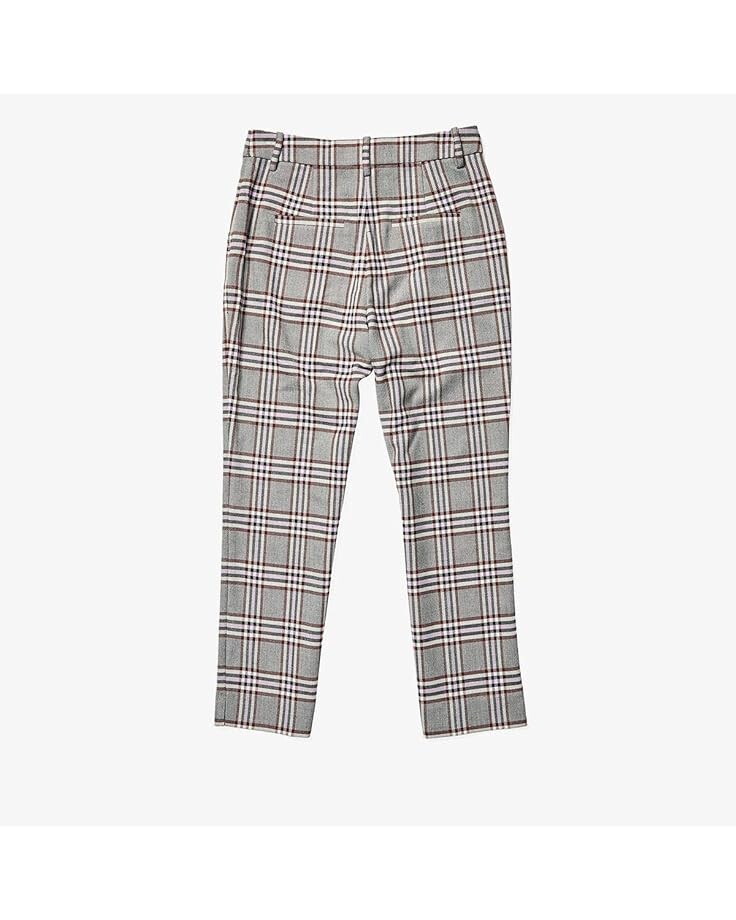 

Брюки Derek Lam 10 Crosby Straight Leg Trousers, цвет Grey/Pink