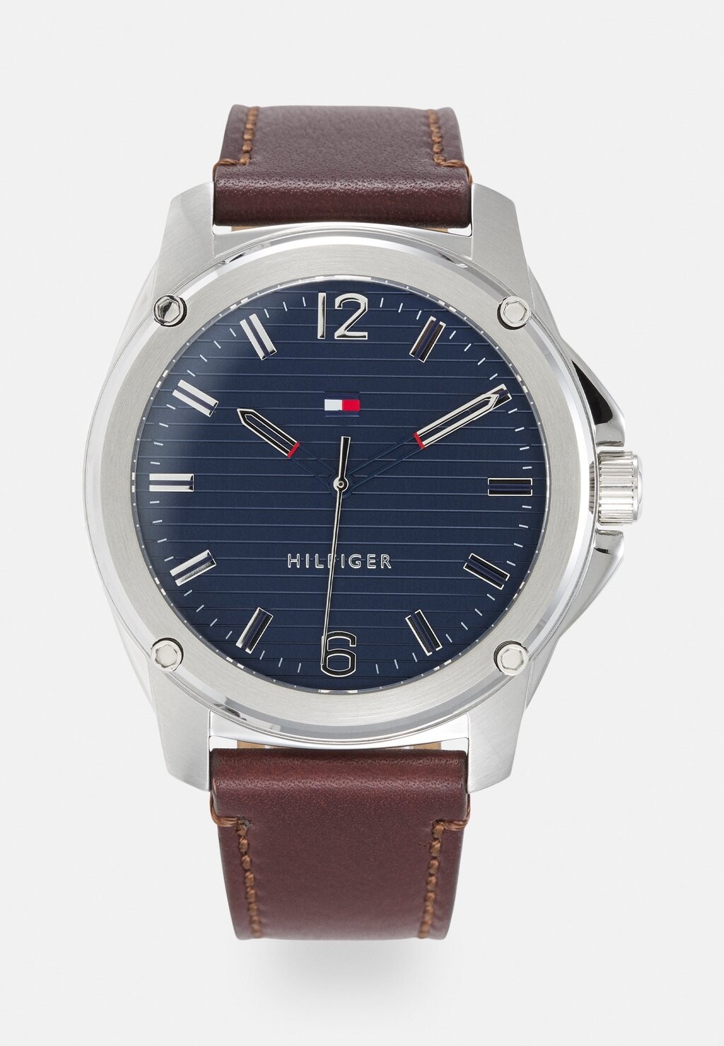 

Часы Case Dial With Accents Tommy Hilfiger, цвет brown/blue