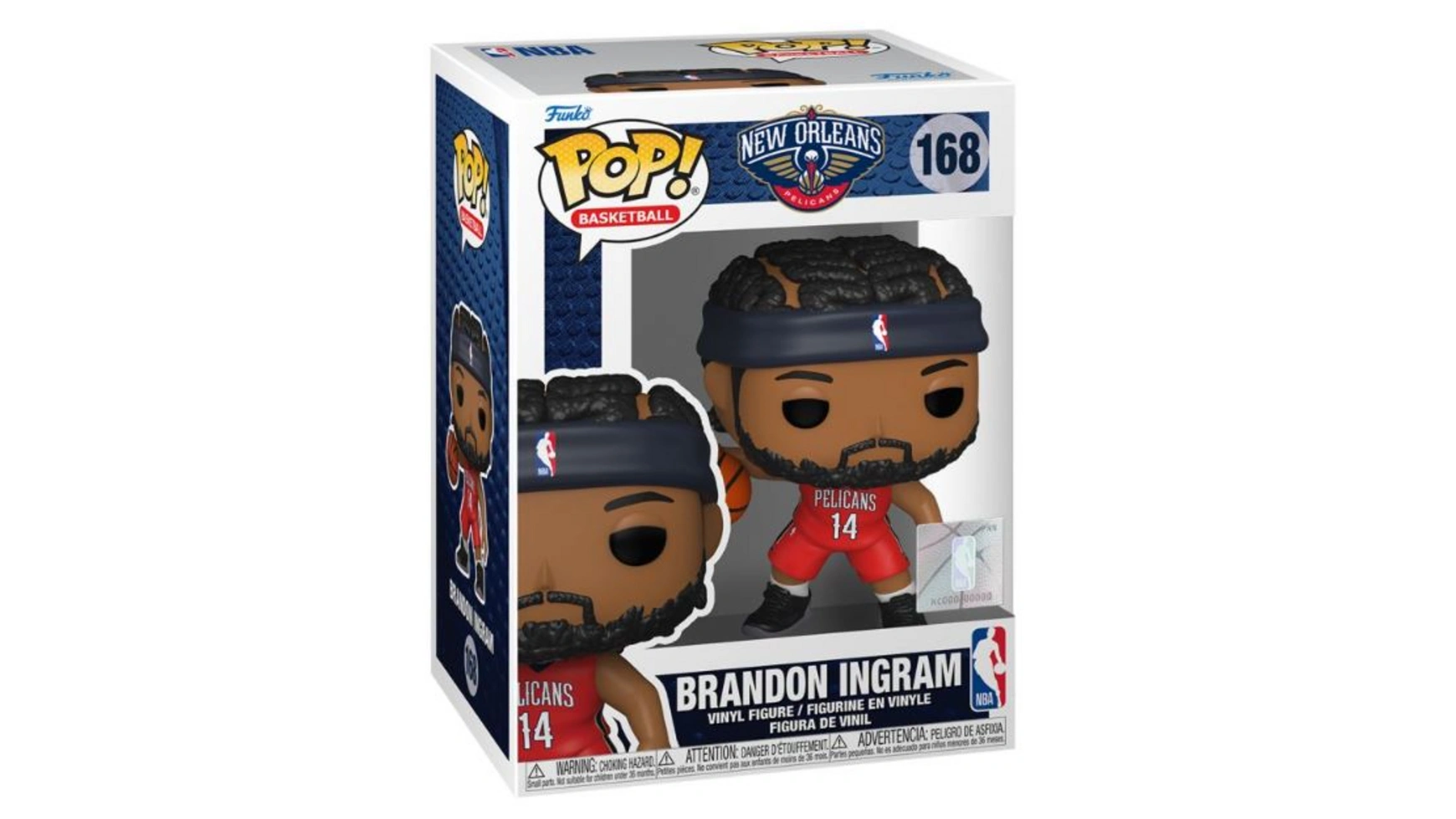 

Funko - Pop! NBA Basketball Брэндон Ингрэм (Нью-Орлеан Пеликанс) винил