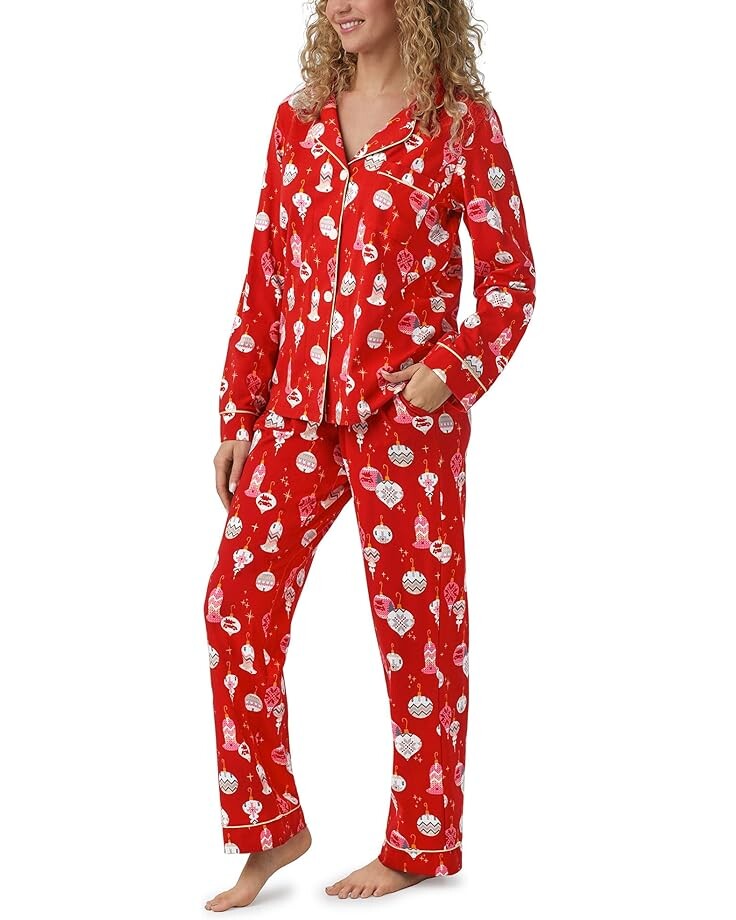 

Пижамный комплект Bedhead PJs Long Sleeve Classic PJ Set, цвет Adornments