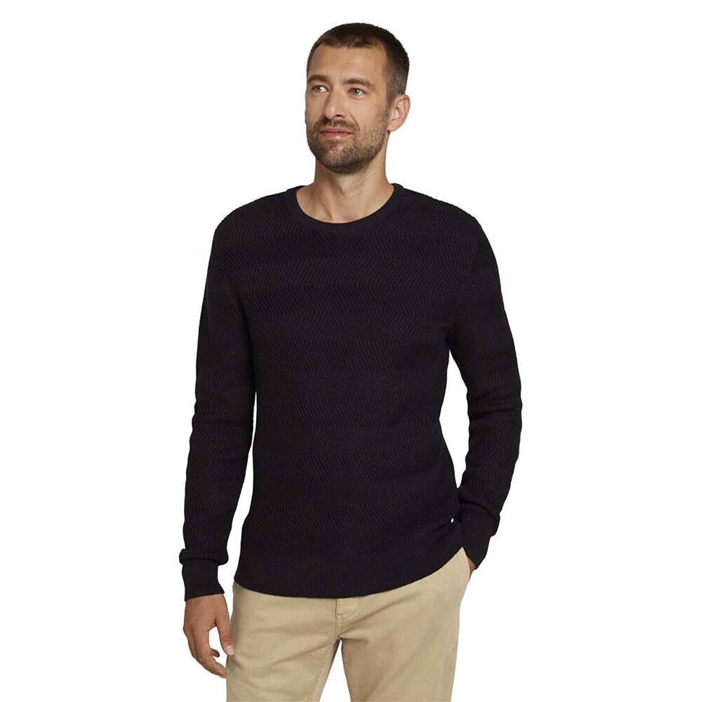 

Свитер Tom Tailor Structured Mouline, синий
