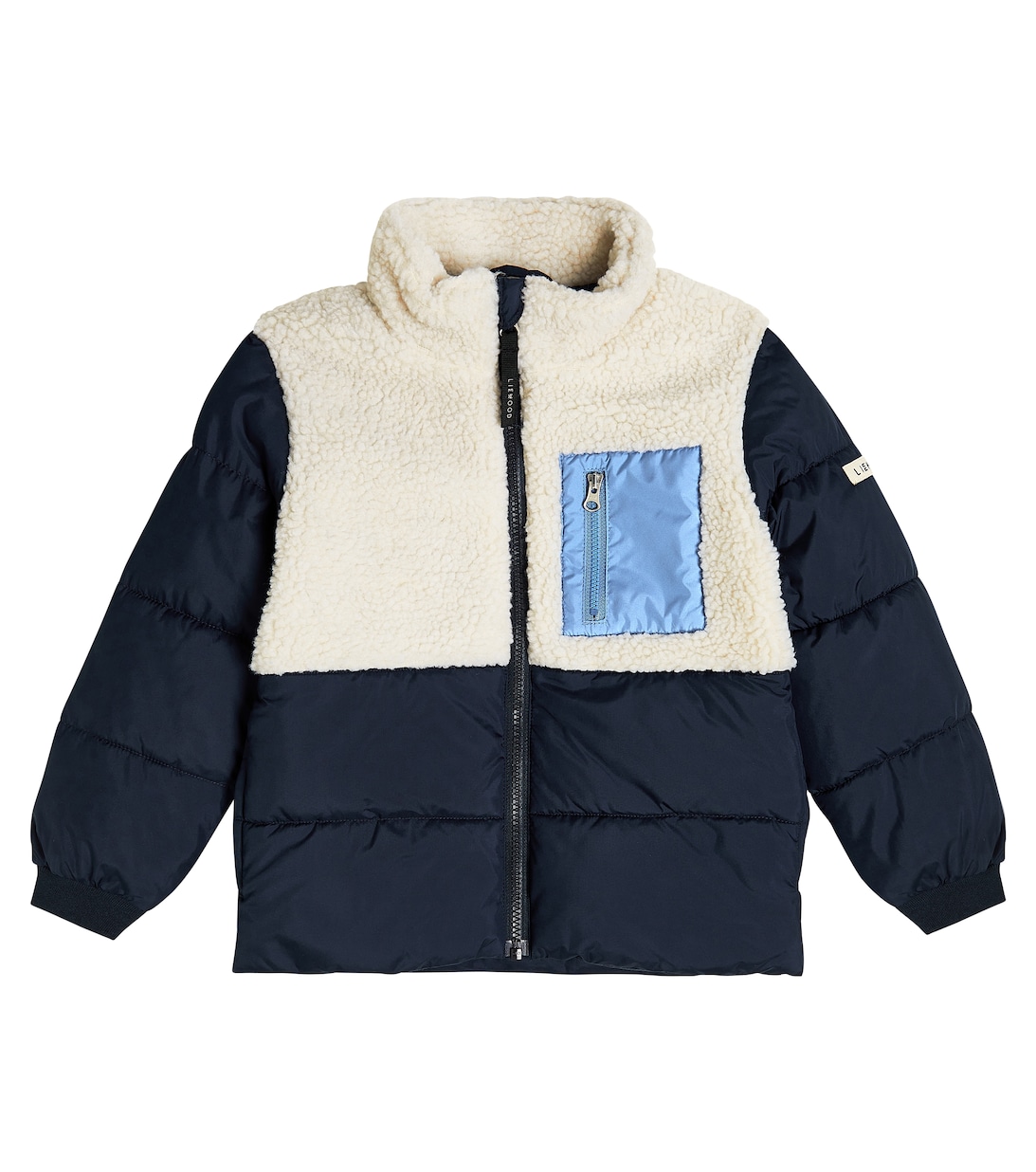 Куртка My Jacket с отделкой из искусственной овчины Liewood, синий куртка inge из искусственной овчины с капюшоном liewood коричневый