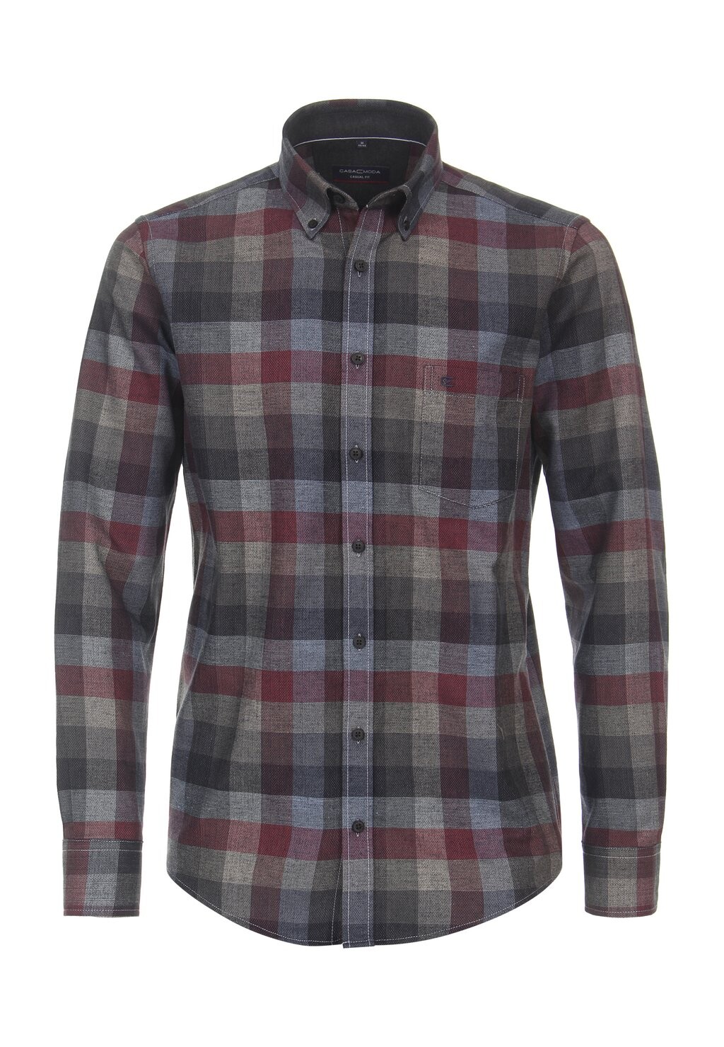 

Рубашка KARIERT CASUAL FIT CASAMODA, цвет dunkelrot