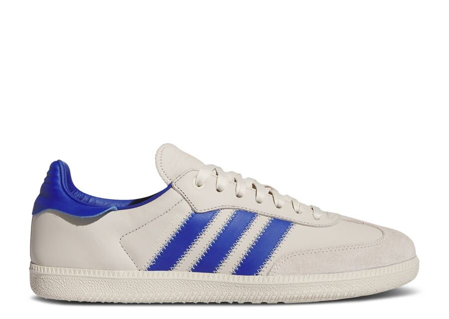 

Кроссовки adidas Pharrell X Samba Human Race, цвет Aluminium Blue
