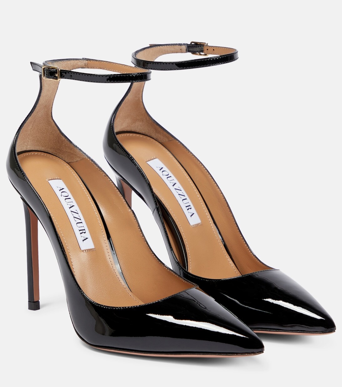 

Туфли-лодочки Love Affair из лакированной кожи Aquazzura, черный