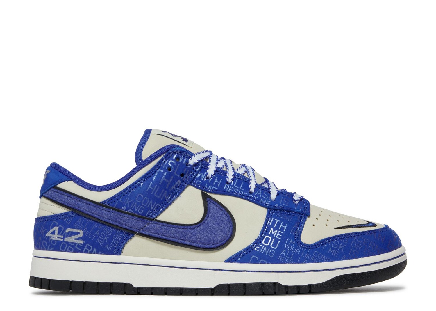 

Кроссовки Nike Dunk Low 'Jackie Robinson', синий