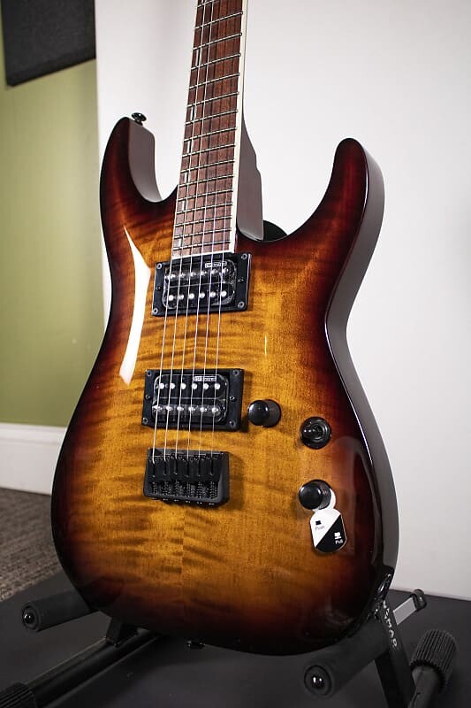 

Электрогитара ESP LTD H-200FM Electric Guitar - Dark Brown Sunburst