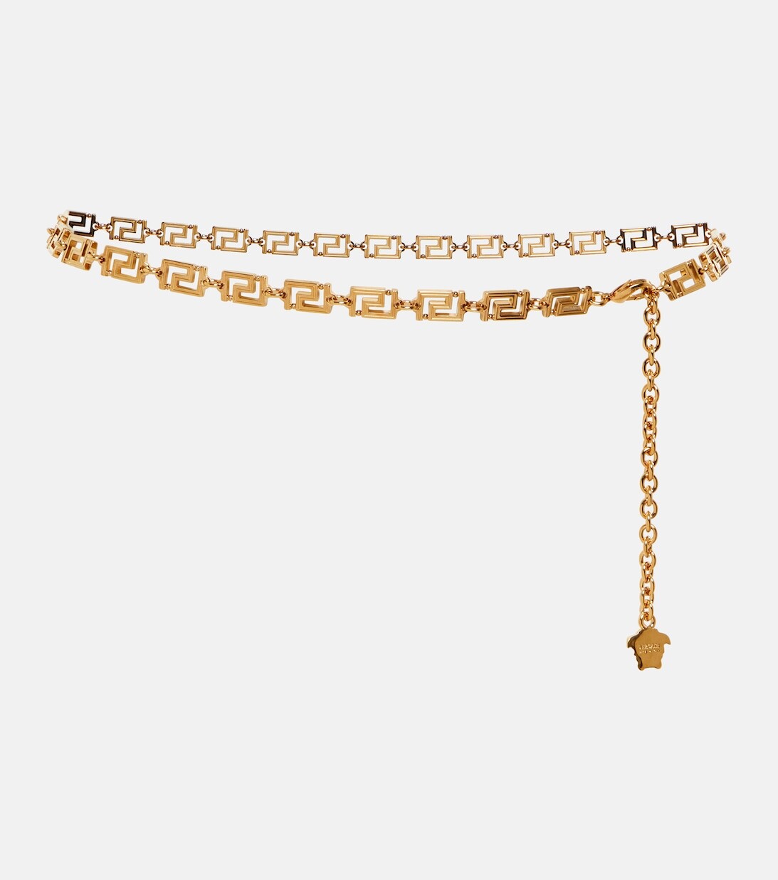 

Ремень с цепочкой Greca Goddess Versace, золотой