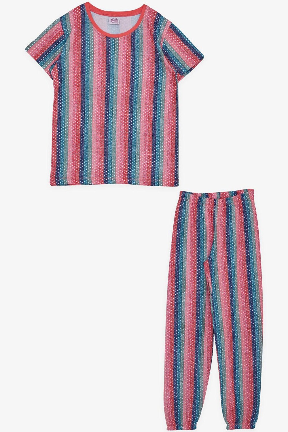 

Пижамный комплект для девочек в горошек, разноцветные (4–8 лет) Breeze