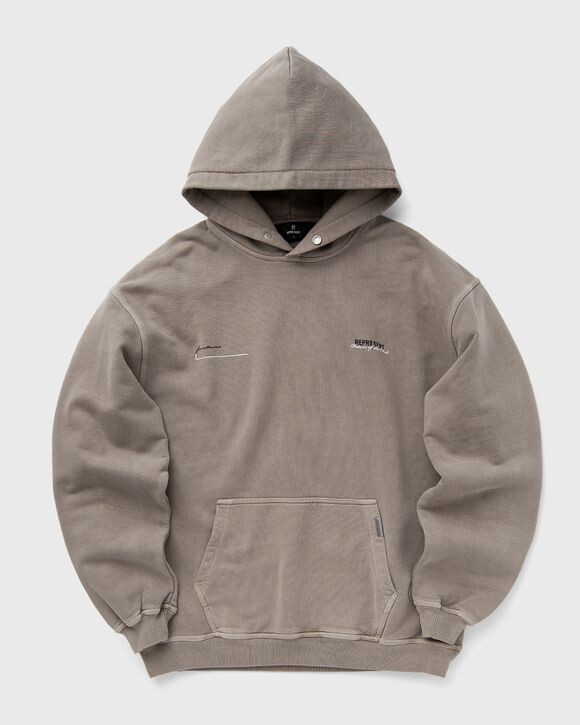 

Худи Represent Patron Of The Club Hoodie, цвет mudstone