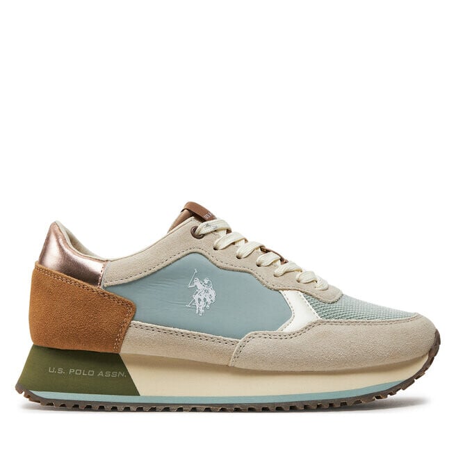 

Кроссовки U.S. Polo Assn. Sacha002 SACHA002W/4ST1 LBE/TAN01, синий/бежевый