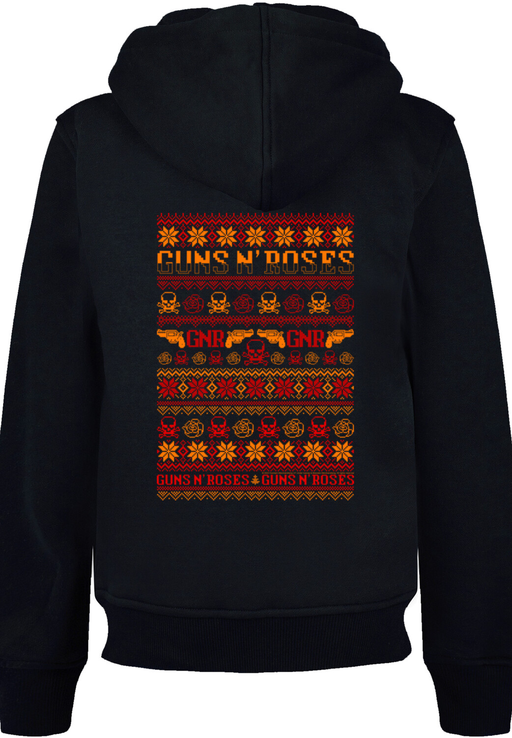 

Пуловер F4NT4STIC Hoodie Guns n' Roses Weihnachten Christmas, черный